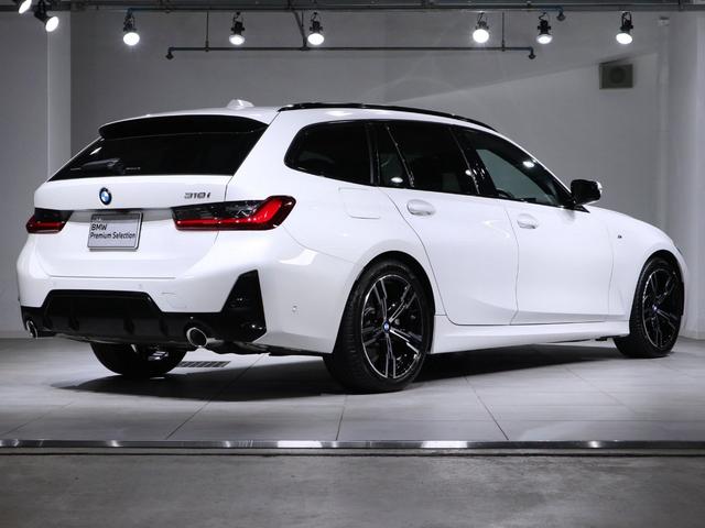 3シリーズ 318iツーリング Mスポーツ 後期型 カーブドディスプレイ ヘッドアップディスプレイ ドライビングアシスト ワイヤレスチャージング Fシートヒーティング Apple Car Play 18AW(5枚目)