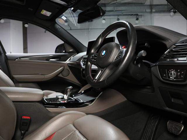 X4 M コンペティション セレクトP ステアリングヒーティング グレーレザー 20AW Pサンルーフ アコースティックガラス サンプロテクションガラス ジェスチャーコントロール HUD ACC(4枚目)