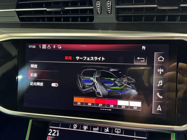 Ａ７スポーツバック ５５ＴＦＳＩクワトロ　Ｓライン　１オーナ　アダプティブクルーズコントロール　ＬＥＤヘッドライト　ソフトクローズドア　電動リアゲート　純正ナビ地デジ　全方位カメラ　Ａｐｐｌｅカープレイ　バーチャルコックピット　２０ＡＷ　６か月保証付き（28枚目）