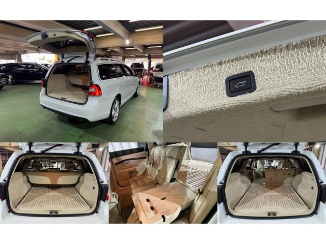 V70 T5 クラシック アダプティブクルーズコントロール ベージュレザーエアシート サンルーフ Harman/Kardon キセノンライト 電動リアゲート ナビTV バックカメラ 液晶メーター シートクーラー 6か月保証付き(55枚目)