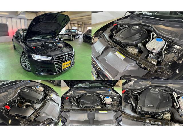 Ａ６ ２．０ＴＦＳＩクワトロ　１オーナー　アシスタンスパッケージ　２０インチアルミ　ブラックレザーシート　ＬＥＤライト　ＢＯＳＥ　ナビ地デジ　バックカメラ　ＥＴＣ　前後コーナーセンサー　パワーシート　ヒーター　後期　６か月保証付き（9枚目）
