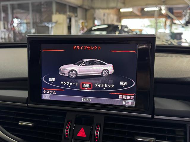 Ａ６ ２．０ＴＦＳＩクワトロ　１オーナー　アシスタンスパッケージ　２０インチアルミ　ブラックレザーシート　ＬＥＤライト　ＢＯＳＥ　ナビ地デジ　バックカメラ　ＥＴＣ　前後コーナーセンサー　パワーシート　ヒーター　後期　６か月保証付き（21枚目）