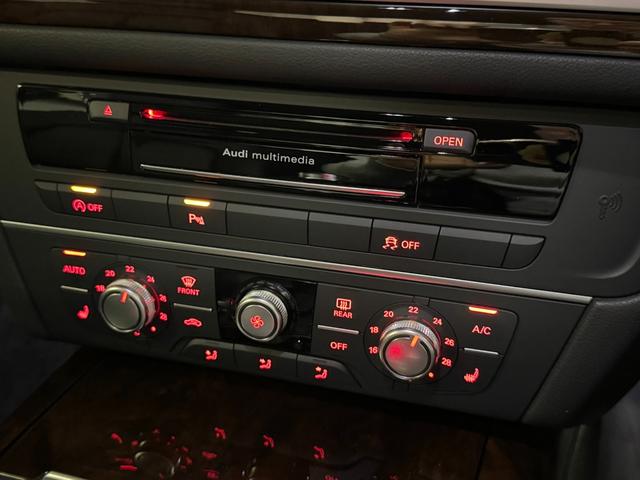 Ａ６ ２．０ＴＦＳＩクワトロ　１オーナー　アシスタンスパッケージ　２０インチアルミ　ブラックレザーシート　ＬＥＤライト　ＢＯＳＥ　ナビ地デジ　バックカメラ　ＥＴＣ　前後コーナーセンサー　パワーシート　ヒーター　後期　６か月保証付き（32枚目）