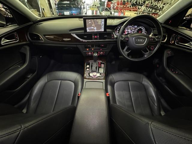 Ａ６ ２．０ＴＦＳＩクワトロ　１オーナー　アシスタンスパッケージ　２０インチアルミ　ブラックレザーシート　ＬＥＤライト　ＢＯＳＥ　ナビ地デジ　バックカメラ　ＥＴＣ　前後コーナーセンサー　パワーシート　ヒーター　後期　６か月保証付き（50枚目）
