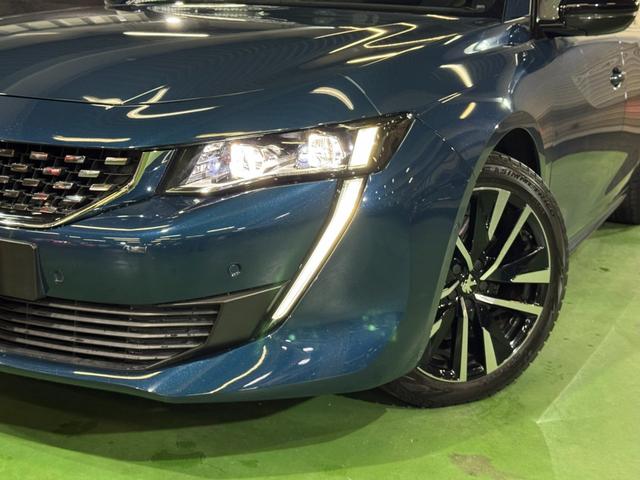 508 GT ブルーHDi 1オーナー パノラマサンルーフ ブラックレザーシート ACC ナイトビジョン Pアシスト 純正ナビ地デジ 全方位カメラ LEDライト アップルカープレイ ワイヤレス充電 電動リアゲート 6か月保証付き(7枚目)