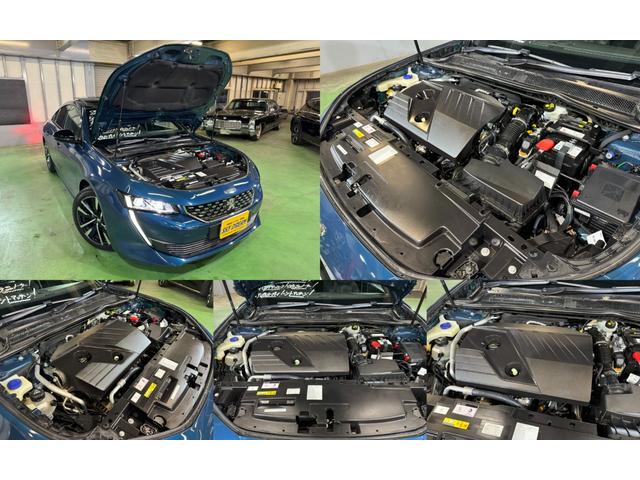 508 GT ブルーHDi 1オーナー パノラマサンルーフ ブラックレザーシート ACC ナイトビジョン Pアシスト 純正ナビ地デジ 全方位カメラ LEDライト アップルカープレイ ワイヤレス充電 電動リアゲート 6か月保証付き(9枚目)
