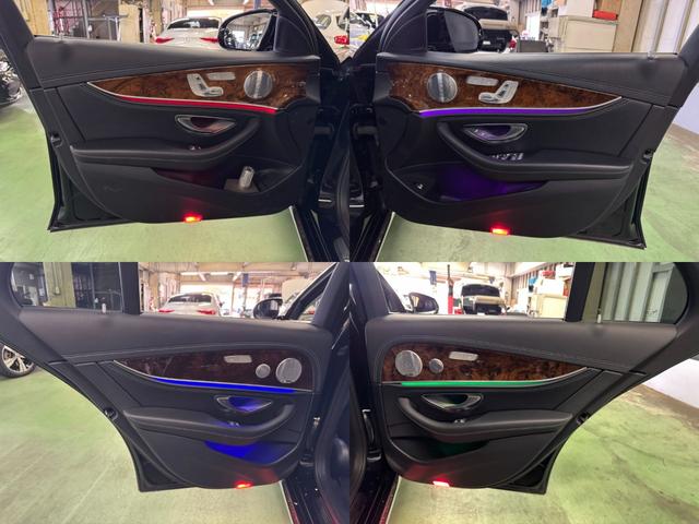 Ｅクラス Ｅ４００　４マチック　エクスクルーシブ　パノラマサンルーフ　ブラックレザーシート　レーダーセーフティパッケージ　アップルカープレイ　純正ナビＴＶ　全方位カメラ　ＬＥＤライト　液晶メーター　ブルメスター　パフュームアトマイザー　６か月保証付き（52枚目）