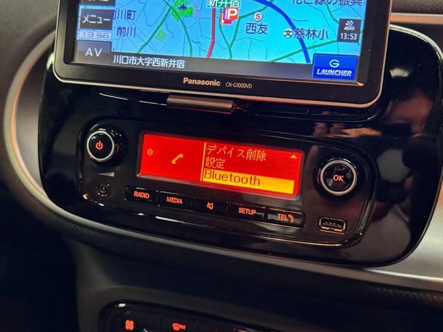 スマートフォーツークーペ ターボ パノラミックガラスルーフ 社外ナビ TV バックカメラ LEDライト 車間距離警告 ブラックレザーシート シートヒーター バックソナー オートクルーズコントロール ETC タコメーター 6か月保証付き(26枚目)