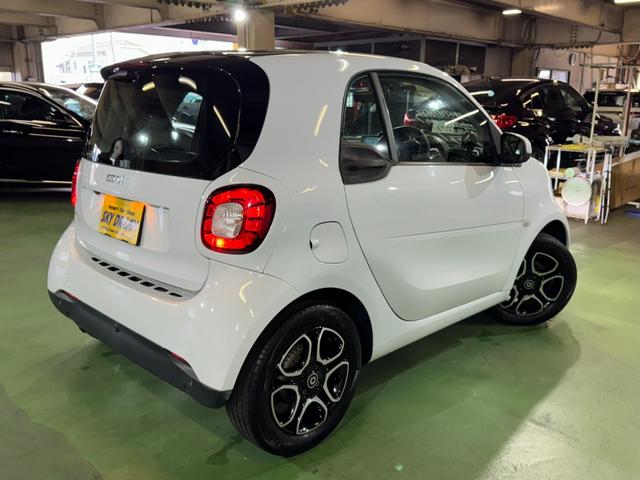 スマートフォーツークーペ ターボ パノラミックガラスルーフ 社外ナビ TV バックカメラ LEDライト 車間距離警告 ブラックレザーシート シートヒーター バックソナー オートクルーズコントロール ETC タコメーター 6か月保証付き(51枚目)