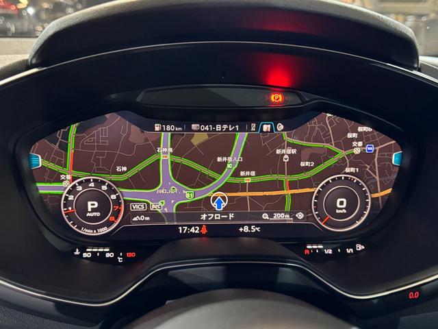 TTクーペ 2.0TFSI 純正ナビ地デジ バックカメラ LEDヘッドライト バーチャルコックピット パドルシフト 電動リヤスポイラー アイドリングストップ 純正17インチアルミ 6か月保証付き(16枚目)