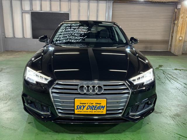 A4 40TFSIスポーツ アダプティブクルーズコントロール ブラックレザーシート パワーシート 4席ヒーター LEDライト パーキングアシスト ナビ地デジ 全方位カメラ ドライブセレクト バーチャルコックピット 6か月保証付き(8枚目)