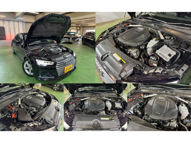 A4 40TFSIスポーツ アダプティブクルーズコントロール ブラックレザーシート パワーシート 4席ヒーター LEDライト パーキングアシスト ナビ地デジ 全方位カメラ ドライブセレクト バーチャルコックピット 6か月保証付き(10枚目)