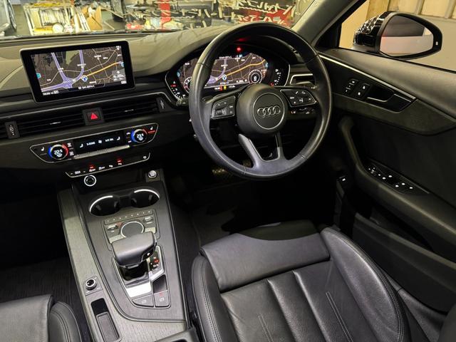 A4 40TFSIスポーツ アダプティブクルーズコントロール ブラックレザーシート パワーシート 4席ヒーター LEDライト パーキングアシスト ナビ地デジ 全方位カメラ ドライブセレクト バーチャルコックピット 6か月保証付き(56枚目)