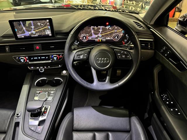 A4 40TFSIスポーツ アダプティブクルーズコントロール ブラックレザーシート パワーシート 4席ヒーター LEDライト パーキングアシスト ナビ地デジ 全方位カメラ ドライブセレクト バーチャルコックピット 6か月保証付き(57枚目)