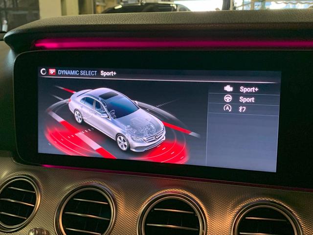 Ｅクラス Ｅ２００　アバンギャルド　レーダーセーフティパッケージ　ハーフレザーシート　液晶メーター　アンビエントライト　純正ナビ地デジ　バックカメラ　全方位カメラ　前後コーナーセンサー　ＬＥＤヘッドライト　Ｉストップ　純正１７ＡＷ（35枚目）