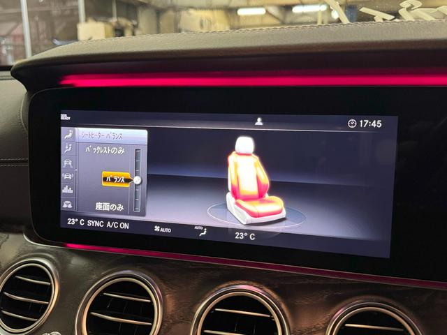 Ｅクラス Ｅ２５０　アバンギャルド　スポーツ　中期型　レザーエクスクルーシブパッケージ　レーダーセーフティパッケージ　エアバランスパッケージ　ナビ地デジ　全方位カメラ　ＬＥＤライト　アップルカープレイ　ブルメスター　電動リアゲート　６か月保証付き（32枚目）