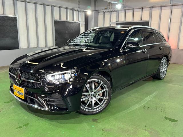 Eクラスステーションワゴン E300 ステーションワゴン スポーツ 1オーナー パノラマサンルーフ レーダーセーフティPKG レザーシート ヘッドアップディスプレイ ナビ地デジ 全方位カメラ 19AW アップルカープレイ ブルメスター エアバランスP 6か月保証付き(8枚目)