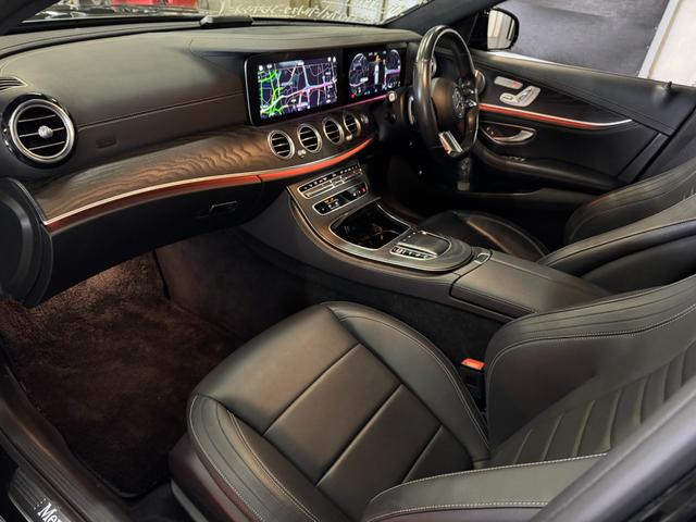 Eクラスステーションワゴン E300 ステーションワゴン スポーツ 1オーナー パノラマサンルーフ レーダーセーフティPKG レザーシート ヘッドアップディスプレイ ナビ地デジ 全方位カメラ 19AW アップルカープレイ ブルメスター エアバランスP 6か月保証付き(44枚目)