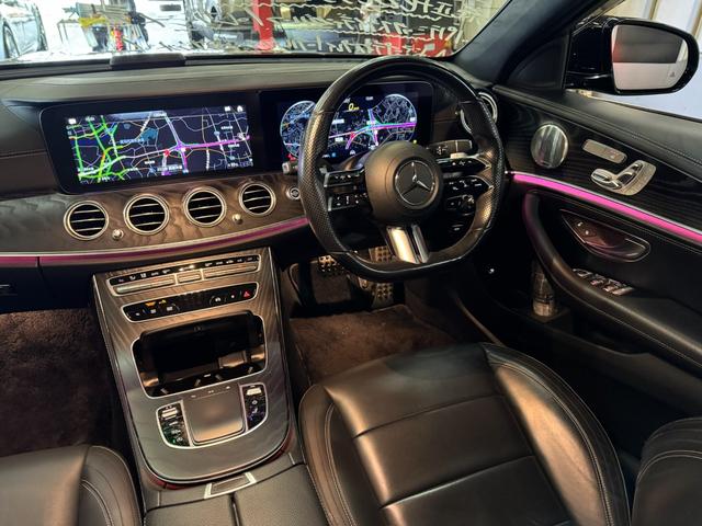 Eクラスステーションワゴン E300 ステーションワゴン スポーツ 1オーナー パノラマサンルーフ レーダーセーフティPKG レザーシート ヘッドアップディスプレイ ナビ地デジ 全方位カメラ 19AW アップルカープレイ ブルメスター エアバランスP 6か月保証付き(54枚目)