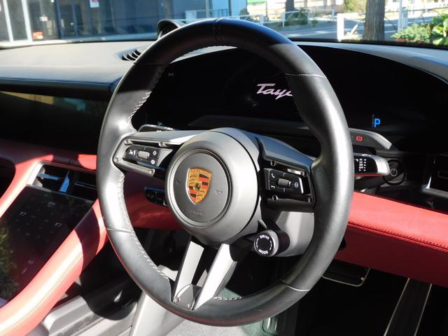 タイカン タイカン ターボS カーボンスポーツデザイン スポクロ パノラマ カーボンインテ 赤革 ベンチレーター 4+1シート パッセンジャーD BOSE 全周C ACC&LCA&LKA LEDマトリ エレクトリックSサウンド Pバッテリー+ PCCB 純正21AW(9枚目)