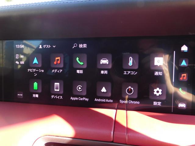 タイカン タイカン ターボS カーボンスポーツデザイン スポクロ パノラマ カーボンインテ 赤革 ベンチレーター 4+1シート パッセンジャーD BOSE 全周C ACC&LCA&LKA LEDマトリ エレクトリックSサウンド Pバッテリー+ PCCB 純正21AW(16枚目)