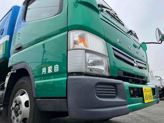 キャンター ３．２ｔ積み巻込み式パッカー車６．５立米　新明和Ｇ－ＲＸ　３．２ｔ積み回転板式パッカー車　２．９９Ｌディーゼルターボ　デュアルＡＴ　カラーＢカメラ付　新明和製Ｇ－ＲＸ　６．５立米　連続スイッチ　汚水タンク付　車両総重量７９８５キロ（26枚目）