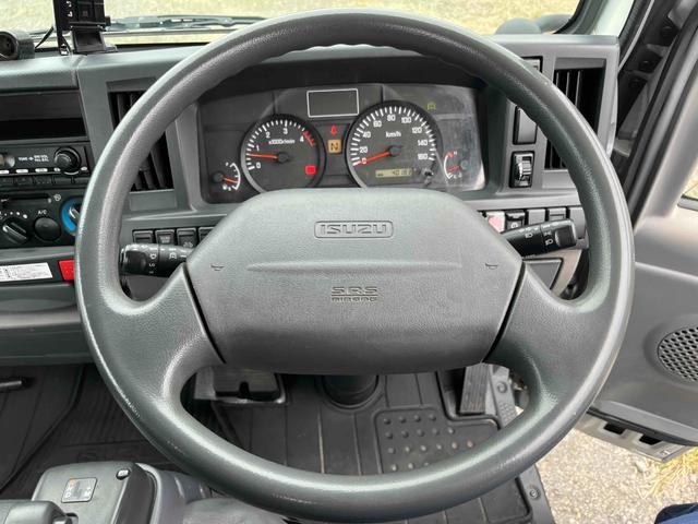 エルフトラック 3t積アームロール新明和Wシリンダー スムーサーAT 3t積み脱着装置付コンテナ専用車 車検R8年10月19日 スムーサーAT 新明和製アームロール CCA23ー11 ツインホイスト 車両総重量6065キロ(14枚目)