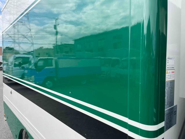 キャンター ２ｔ積跳ね上げゲート付Ｗキャブ冷蔵冷凍車　ワイド７人乗り　２ｔ積ワイドＷキャブ冷凍冷蔵車　７人乗り　デュアルＡＴ　東プレ低温ー３０℃仕様　荷台内寸長３３５幅１９４高１８５ｃｍ　床面ステンレス加工　ラッシングレール３段　極東製跳上ゲート付　リヤ観音開き（27枚目）