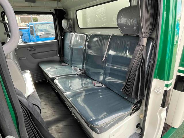 キャンター ２ｔ積跳ね上げゲート付Ｗキャブ冷蔵冷凍車　ワイド７人乗り　２ｔ積ワイドＷキャブ冷凍冷蔵車　７人乗り　デュアルＡＴ　東プレ低温ー３０℃仕様　荷台内寸長３３５幅１９４高１８５ｃｍ　床面ステンレス加工　ラッシングレール３段　極東製跳上ゲート付　リヤ観音開き（41枚目）