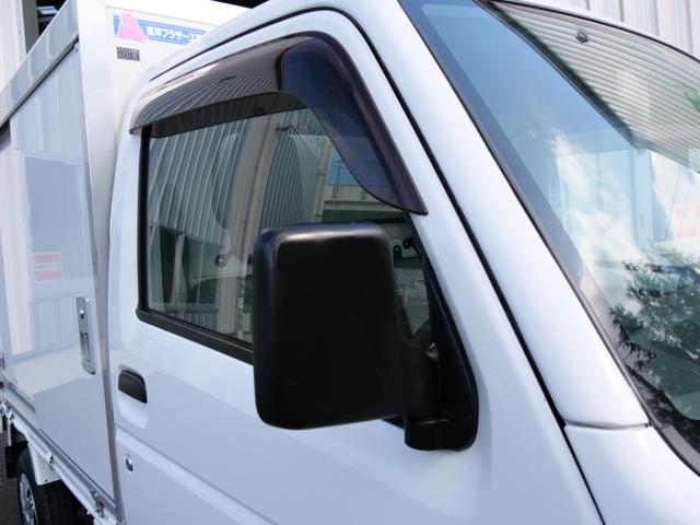 キャリイトラック スズキ 軽貨物車保冷車パネル箱軽トラック 両側スライドドア保冷バン リア観音扉 リア観音扉解除可能９０ ストッパー付 ディスプレイオーディオｂｌｕｅｔｏｏｔｈハンズフリー電話 バックカメラ付 軽オートマの中古車詳細 中古車検索ならkurutown