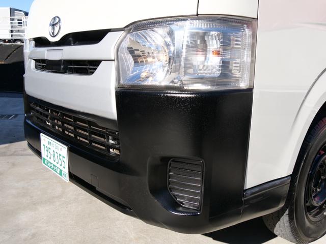 ハイエースバン ロングＤＸ　４ドア　荷室長さ３００ｃｍ助手席前倒し長さ３８５ｃｍ荷室床ビニール床フック６カ所あり　３人乗　禁煙者東京都内ワンオーナー車　全記録簿有すべてトヨタディーラー点検整備　ＴＳＳプリクラ車線逸脱警報（30枚目）