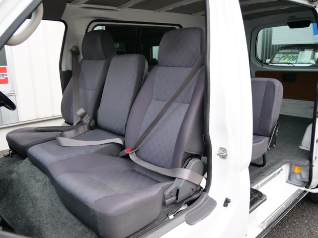 キャラバン ロングＤＸ　５ドア両側スライドドア　ＡＴ６人乗　可倒式リアシートあり　ナビＥＴＣ付Ｂｌｕｅｔｏｏｔｈ　オーディオ　ハンズフリー電話機能　　タイミングベルト無しガソリンエンジン　助手席前倒し時長尺荷物長さ３７５ｃｍ（3枚目）