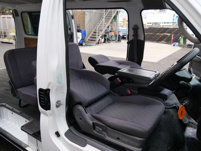 キャラバン ロングＤＸ　５ドア両側スライドドア　ＡＴ６人乗　可倒式リアシートあり　ナビＥＴＣ付Ｂｌｕｅｔｏｏｔｈ　オーディオ　ハンズフリー電話機能　　タイミングベルト無しガソリンエンジン　助手席前倒し時長尺荷物長さ３７５ｃｍ（17枚目）