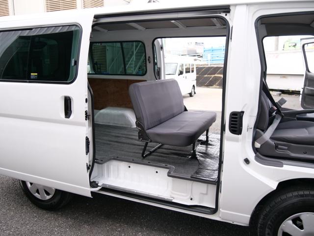 キャラバン ロングＤＸ　５ドア両側スライドドア　ＡＴ６人乗　可倒式リアシートあり　ナビＥＴＣ付Ｂｌｕｅｔｏｏｔｈ　オーディオ　ハンズフリー電話機能　　タイミングベルト無しガソリンエンジン　助手席前倒し時長尺荷物長さ３７５ｃｍ（55枚目）