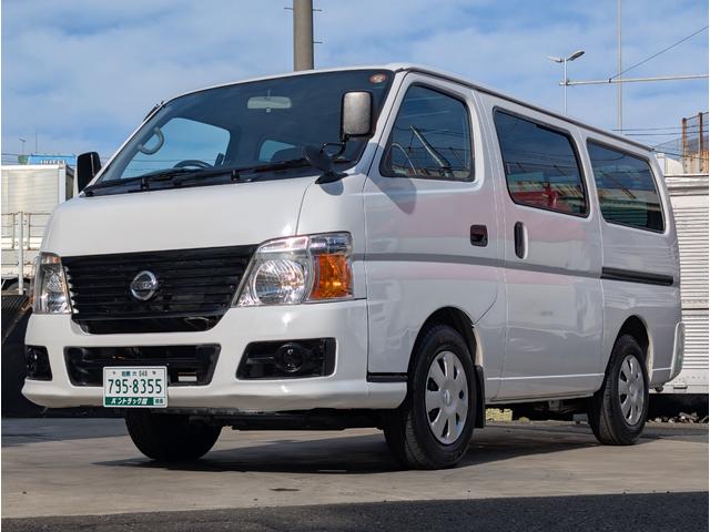 キャラバン ロングＤＸ　５ドア両側スライドドア　ＡＴ６人乗　可倒式リアシートあり　ナビＥＴＣ付Ｂｌｕｅｔｏｏｔｈ　オーディオ　ハンズフリー電話機能　　タイミングベルト無しガソリンエンジン　助手席前倒し時長尺荷物長さ３７５ｃｍ（74枚目）