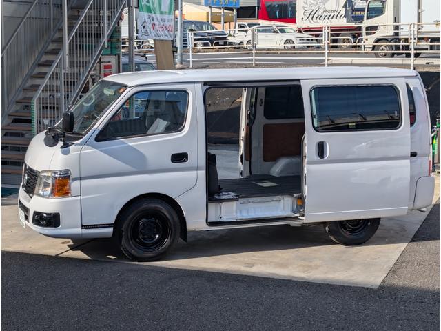 キャラバン ロングＤＸ　５ドア両側スライドドア　ＡＴ６人乗　可倒式リアシートあり　ナビＥＴＣ付Ｂｌｕｅｔｏｏｔｈ　オーディオ　ハンズフリー電話機能　　タイミングベルト無しガソリンエンジン　助手席前倒し時長尺荷物長さ３７５ｃｍ（75枚目）