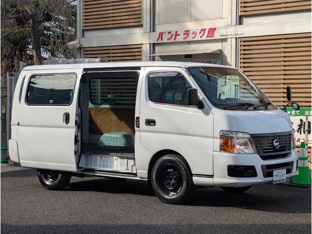 キャラバン ロングＤＸ　５ドア両側スライドドア　ＡＴ６人乗　可倒式リアシートあり　ナビＥＴＣ付Ｂｌｕｅｔｏｏｔｈ　オーディオ　ハンズフリー電話機能　　タイミングベルト無しガソリンエンジン　助手席前倒し時長尺荷物長さ３７５ｃｍ（80枚目）