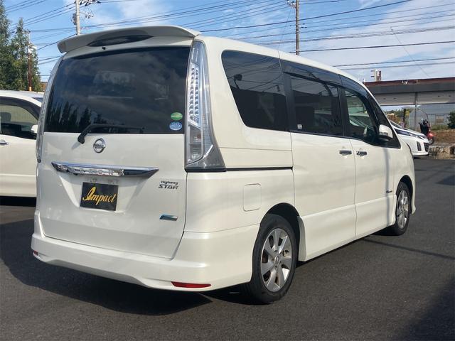 セレナ ハイウェイスター　Ｓ－ハイブリッド　両側電動パワースラドア　ＥＴＣ　ナビ　オートクルーズコントロール　両側電動スライドドア　スマートキー　電動格納ミラー　３列シート　ＣＶＴ　アルミホイール　ミュージックプレイヤー接続可　盗難防止システム　衝突安全ボディ　ＡＢＳ（15枚目）