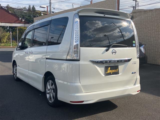 セレナ ハイウェイスター　Ｓ－ハイブリッド　両側電動パワースラドア　ＥＴＣ　ナビ　オートクルーズコントロール　両側電動スライドドア　スマートキー　電動格納ミラー　３列シート　ＣＶＴ　アルミホイール　ミュージックプレイヤー接続可　盗難防止システム　衝突安全ボディ　ＡＢＳ（17枚目）