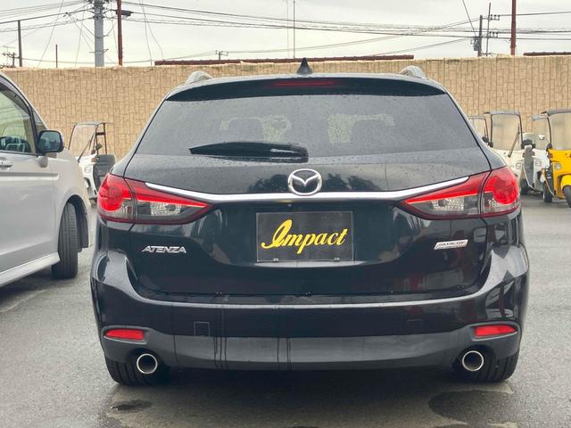 アテンザワゴン ＸＤ　ディーゼルターボ　皮調シートカバー　記録簿取説　テレビ　ドライブレコーダー　バックカメラ　ナビ　ＴＶ　オートクルーズコントロール　アルミホイール　オートライト　後席モニター　スマートキー　アイドリングストップ　電動格納ミラー　ＡＴ　盗難防止システム　ボーズ（16枚目）