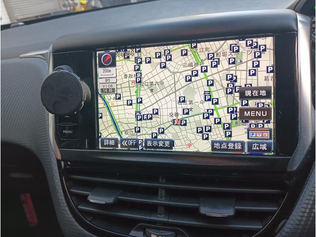 208 アリュール 純正ナビフルセグTV 前後ドラレコ Bカメラ(10枚目)