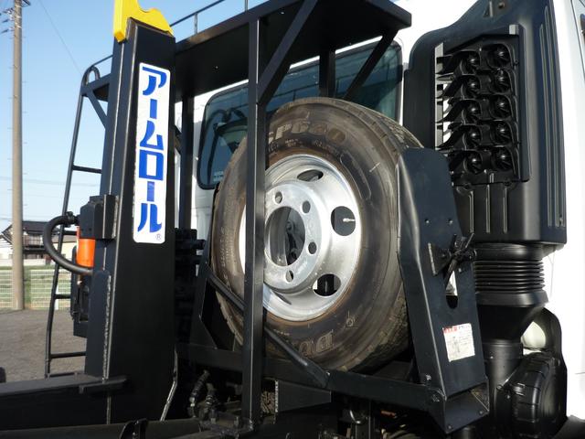 ヒノレンジャー レンジャー新明和製脱着装置付アームロール6400cc(13枚目)