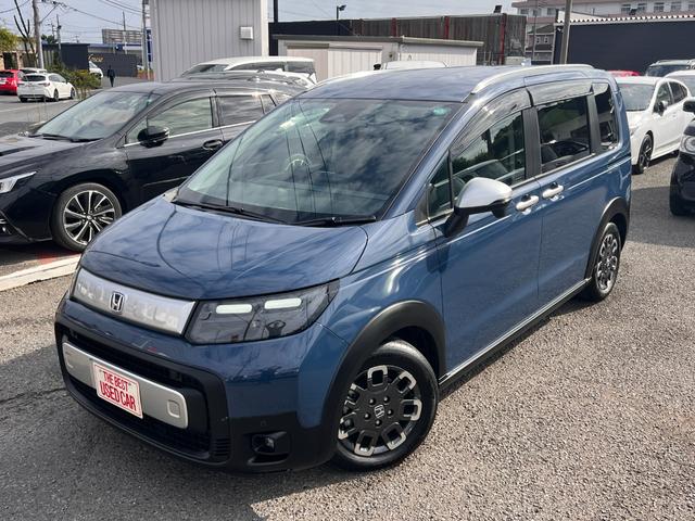 フリード e:HEVクロスター 11.4型ワイドナビ装着スペシャルPK・ナビ連動2.0ETC・2列目6:4分割可倒式シート(ダブルフォールダウン)・コンビシート&専用インテリア・アップルカープレイ&アンドロイドオート・純正ドラレコ(22枚目)