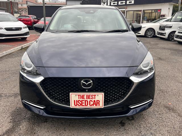 MAZDA2 15S ブラックトーンエディション 6速マニュアル・純正(マツダコネクトナビ・360度ビューモニター・前後ドラレコ・アルミペダル・バイザー裏ETC・ブルーワイドミラー・自動防眩ミラー)オートマチックハイビーム・前後パーキングセンサー(27枚目)