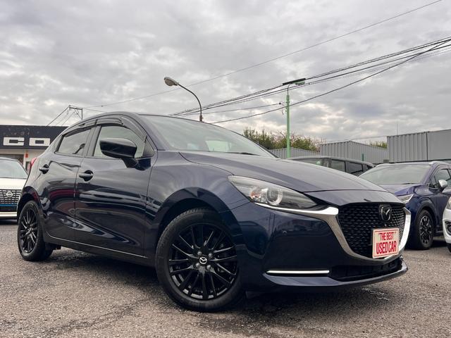 MAZDA2 15S ブラックトーンエディション 6速マニュアル・純正(マツダコネクトナビ・360度ビューモニター・前後ドラレコ・アルミペダル・バイザー裏ETC・ブルーワイドミラー・自動防眩ミラー)オートマチックハイビーム・前後パーキングセンサー(34枚目)