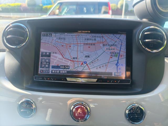 アバルト５００ ベースグレード　５速マニュアル　正規ディーラー車　ＡＫＲＡＰＯＶＩＣマフラー（22枚目）