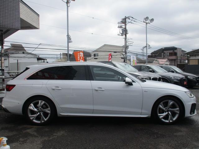 A4アバント 40TDIクワトロ Sライン 後期 バーチャルコックピット マトリクスLED 純正ナビ 全方位カメラ アンビエントライト ACC パワーテールゲート シーケンシャルウィンカー 前後ドラレコ ハーフレザーシート ランバーサポート(4枚目)