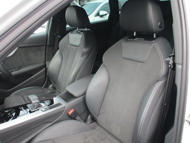 A4アバント 40TDIクワトロ Sライン 後期 バーチャルコックピット マトリクスLED 純正ナビ 全方位カメラ アンビエントライト ACC パワーテールゲート シーケンシャルウィンカー 前後ドラレコ ハーフレザーシート ランバーサポート(13枚目)