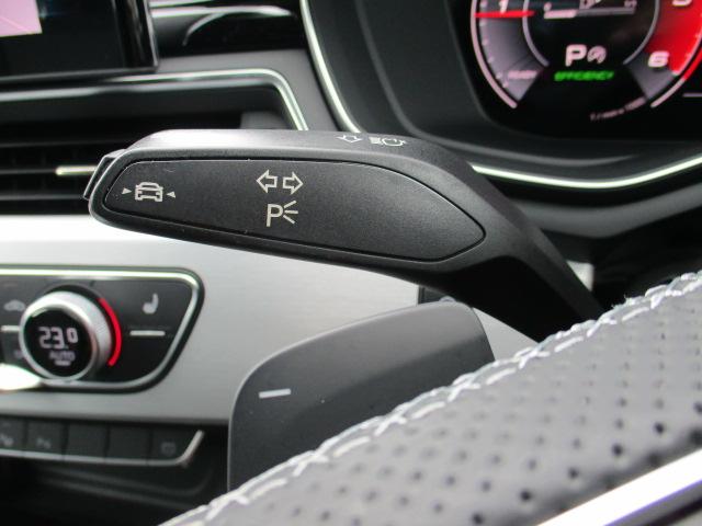 A4アバント 40TDIクワトロ Sライン 後期 バーチャルコックピット マトリクスLED 純正ナビ 全方位カメラ アンビエントライト ACC パワーテールゲート シーケンシャルウィンカー 前後ドラレコ ハーフレザーシート ランバーサポート(27枚目)