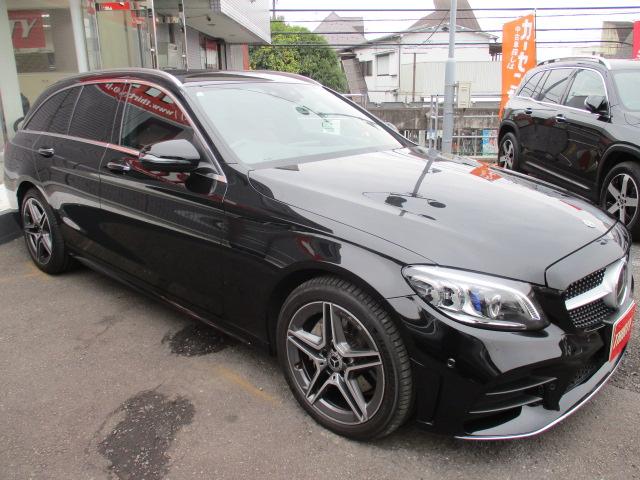 Ｃクラスステーションワゴン Ｃ２２０ｄ　ワゴンアバンギャルド　ＡＭＧライン　ディーゼルターボ　レザーエクスクルーシブパッケージ　赤革シート　Ｂｕｒｍｅｓｔｅｒ　レーダーセーフ　ワイドナビＴＶ　バックモニター　シートヒーター　純正ナビ　地デジ　パワーシート　　パワーバックドア（3枚目）